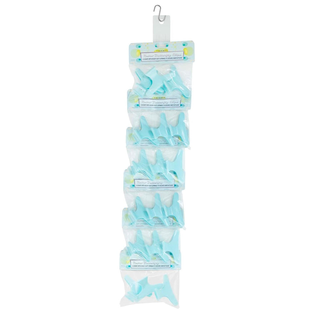 Cricket Retro Butterfly Clips Six 3PC Sets
