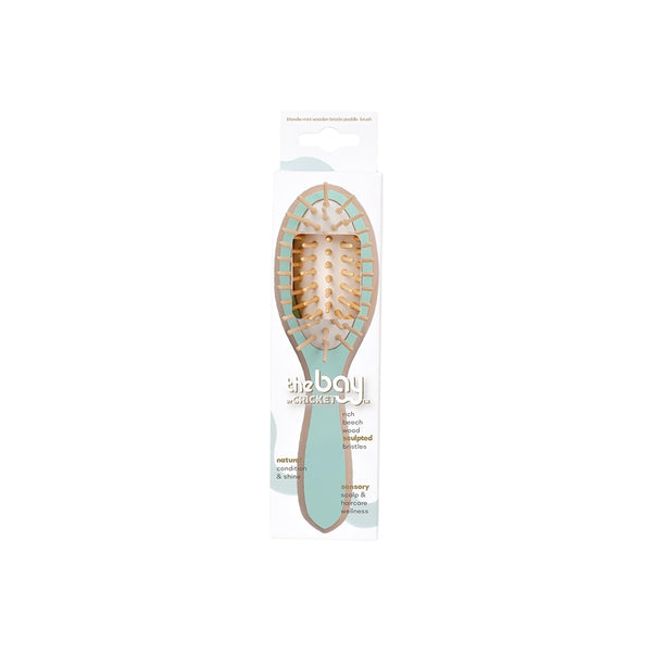 The Bay by Cricket Blondie Mini Wooden Bristle Paddle Brush