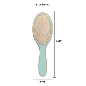 The Bay by Cricket Blondie Wooden Bristle Paddle Brush