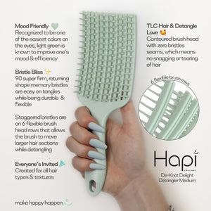 Hapi De-Knot Delight Detangler Medium
