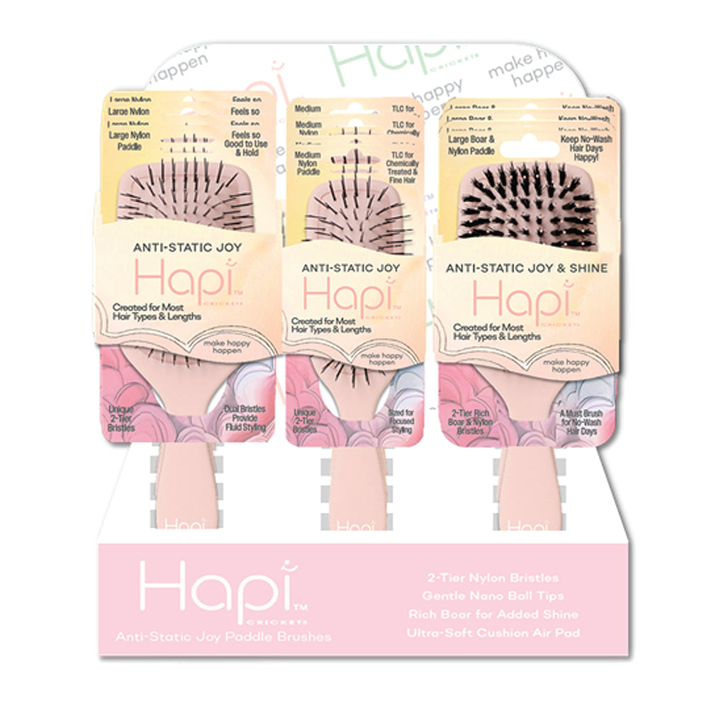 Hapi Anti-Static Joy Paddle 12PC Display