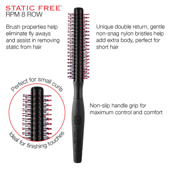 Static Free RPM 8 Row