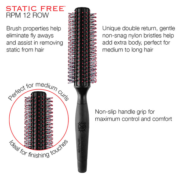 Static Free RPM 12 Row