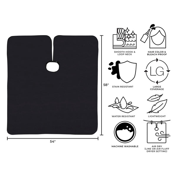 Always Black All Purpose Cape