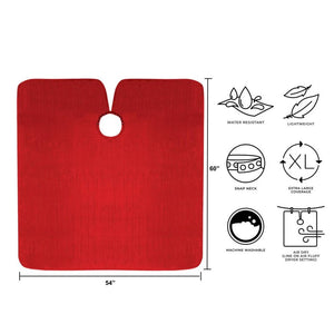 Forte Haircutting Cape Red