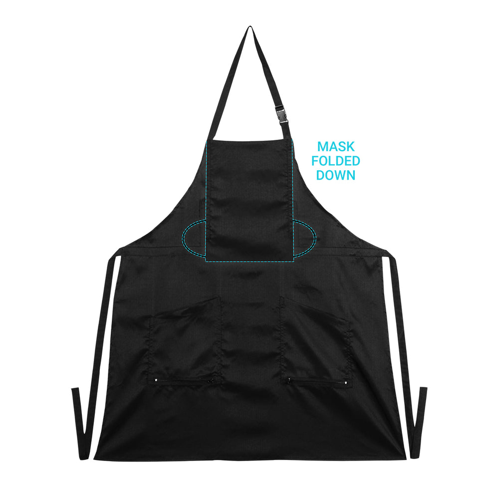 The Cover Up Mask Apron 4 Piece Display