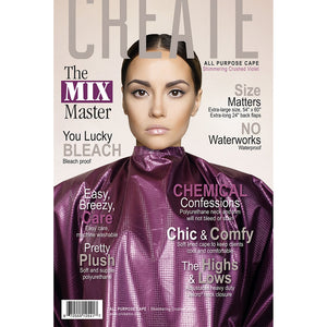 Shimmering  All Purpose Cape - Crushed Violet