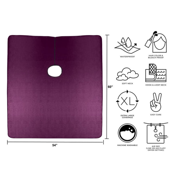 Shimmering  All Purpose Cape - Crushed Violet