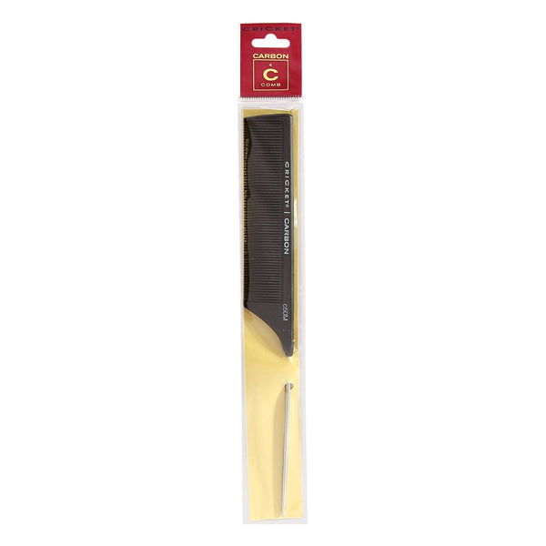 Carbon Comb C50M Fine Tooth Metal Rattail