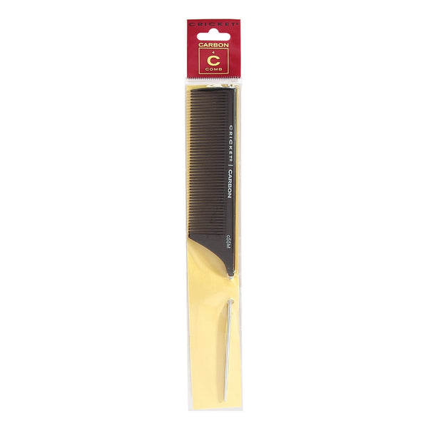 Carbon Comb C55M Medium Tooth Metal Rattail