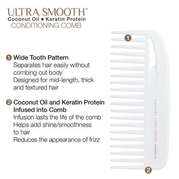 Ultra Smooth Coconut Conditioning Comb