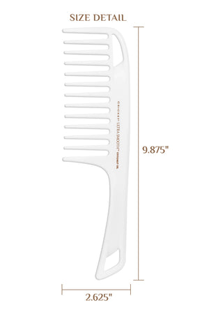Ultra Smooth Pink Coconut Detangler Comb