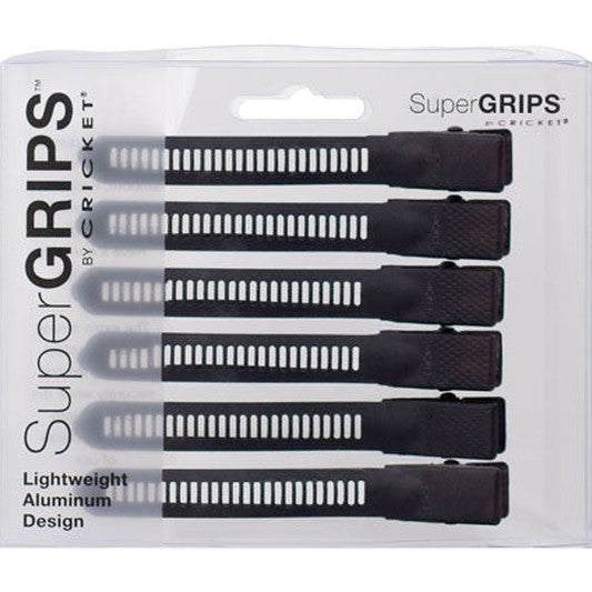 Super Grip Clips 6 Pack Black