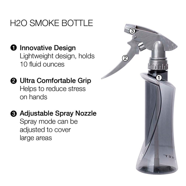 H2O Spray Bottle Holds 10 oz