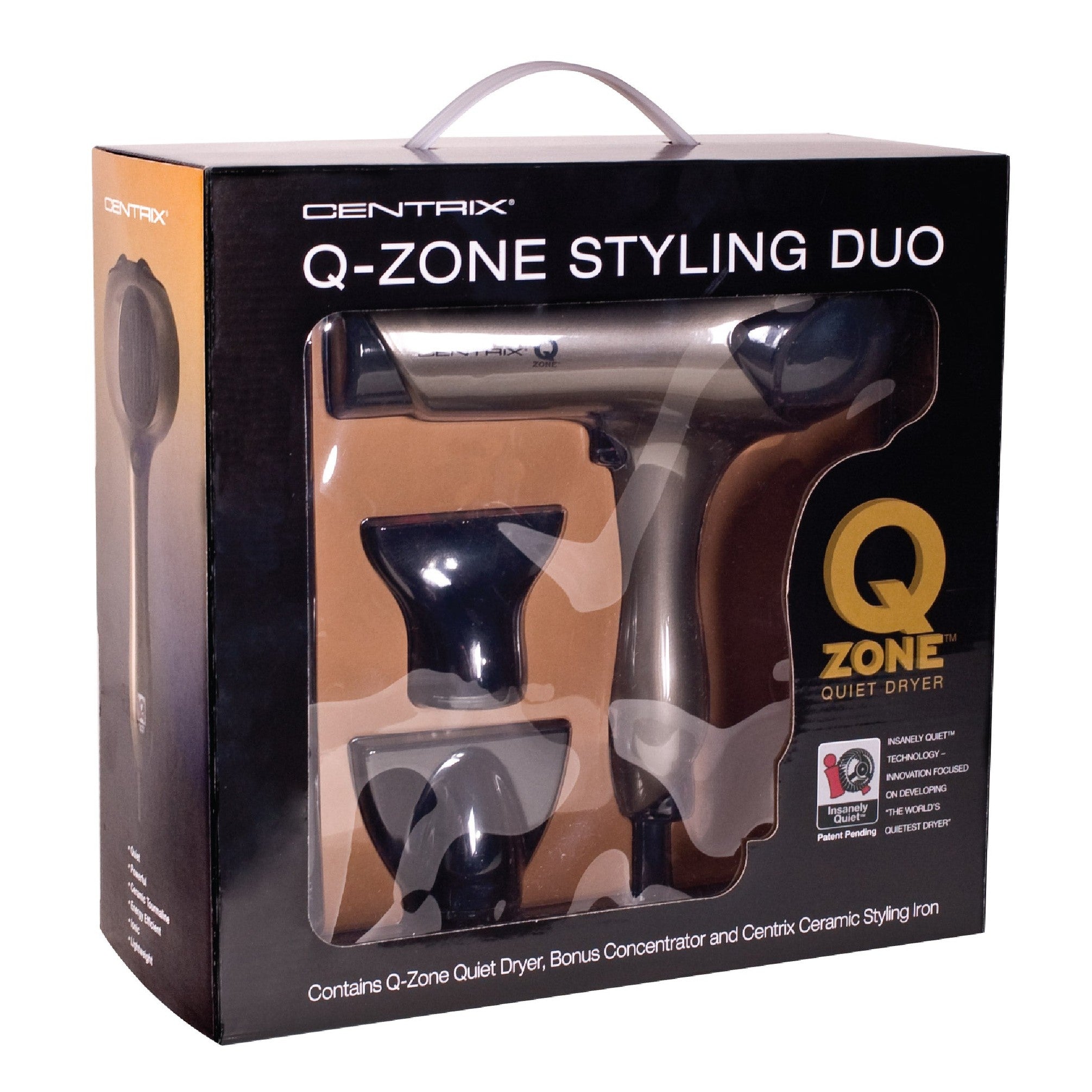 Best Hairdryer, pro dryer, The Centrix® Q-Zone™ Dryer greatly
