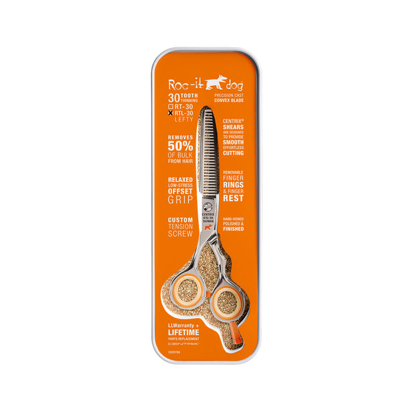 Centrix Roc-it Dog RTL 30 LEFTY Thinning Shear (Left Handed)