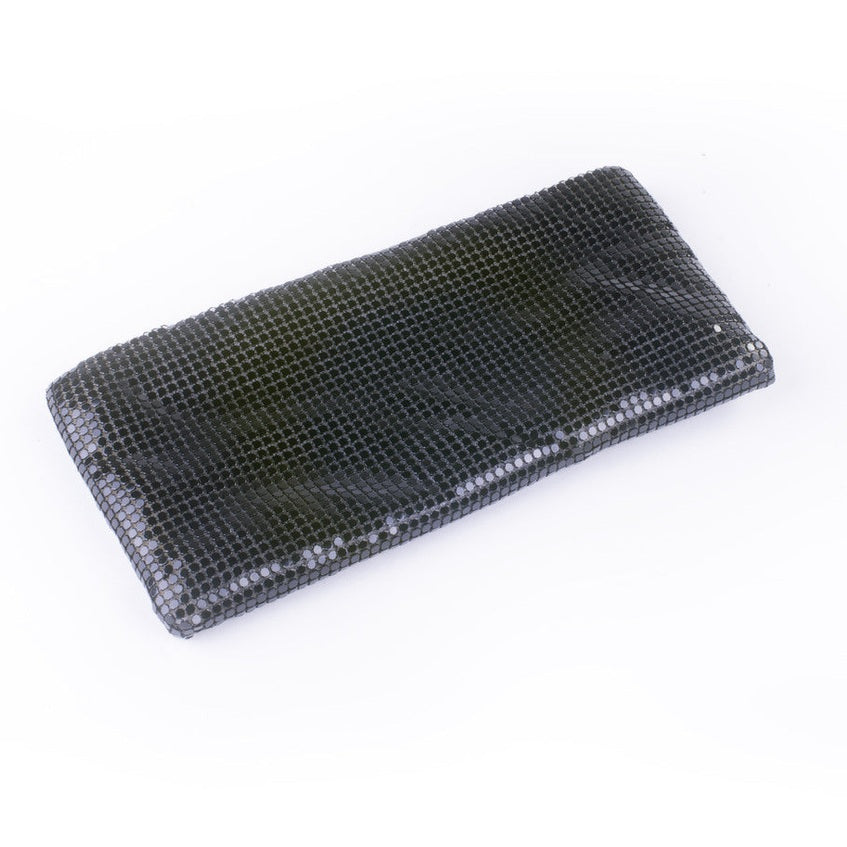 Black Sequined Cosmetic Case