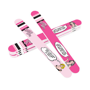 Gossip Girls No Biting Nail Files 200 Piece Display