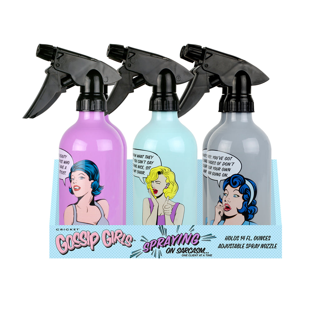 Gossip Girls Spraying on Sarcasm 6 Piece Display