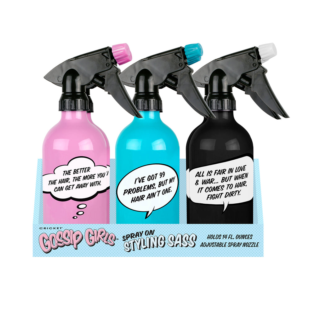 Gossip Girls Spray It H2O 6 Piece Display