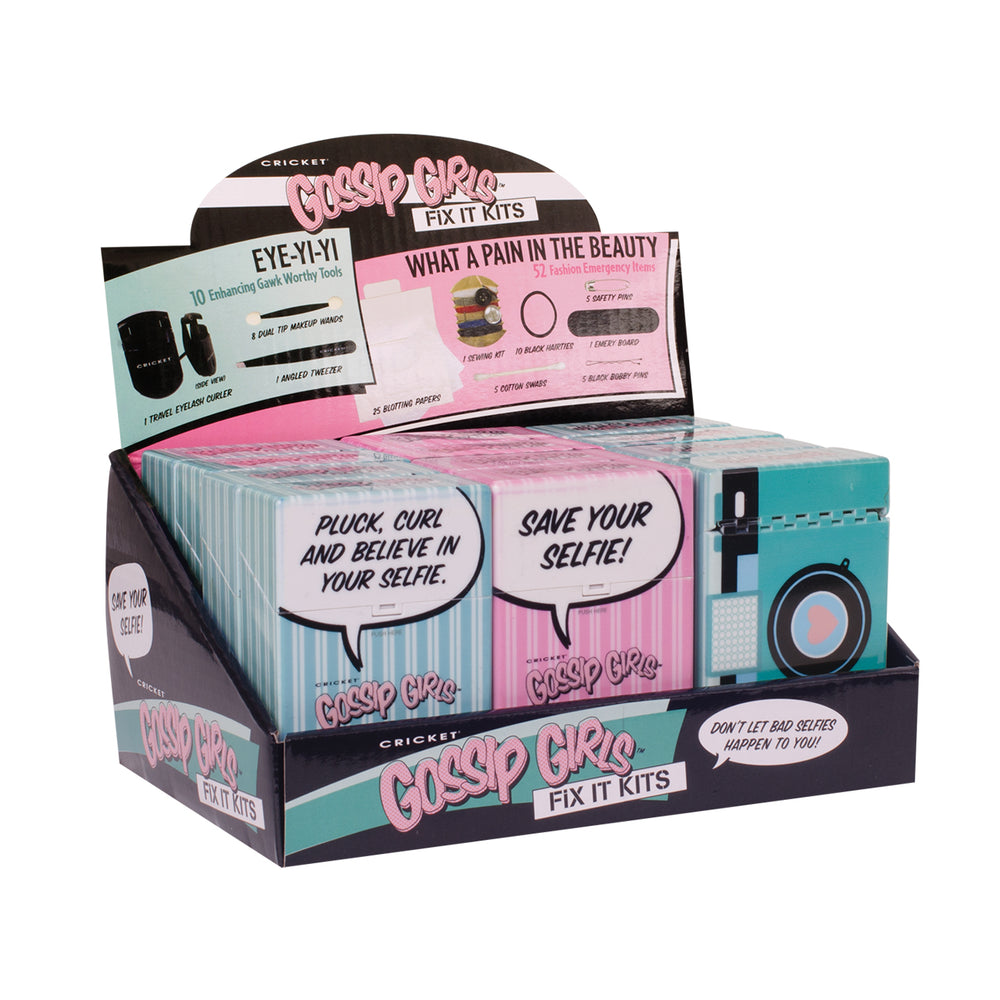 Gossip Girls Fix It Kits 12 Piece Display