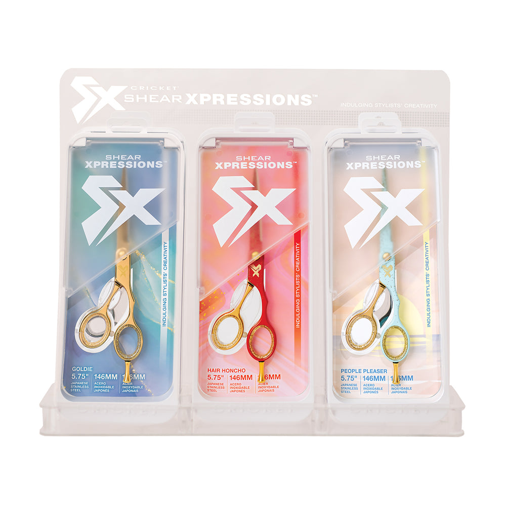 Shear Xpressions Hustle & Shine 6PC Display