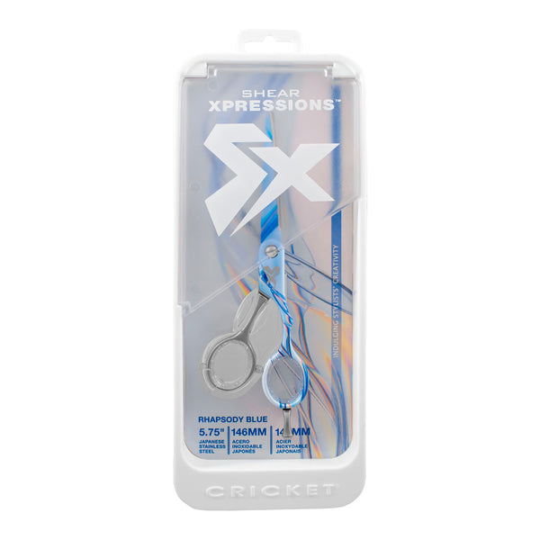 Shear Xpressions Rhapsody Blue 5.75" Shear