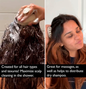 Scalp Massage & Shampoo Brush