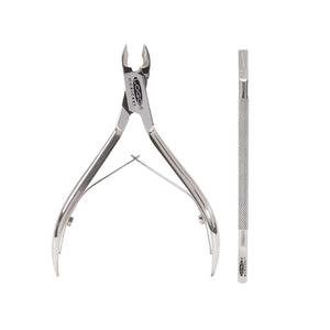 Logo Student 1/2 Jaw Cuticle Nipper & Pusher Set