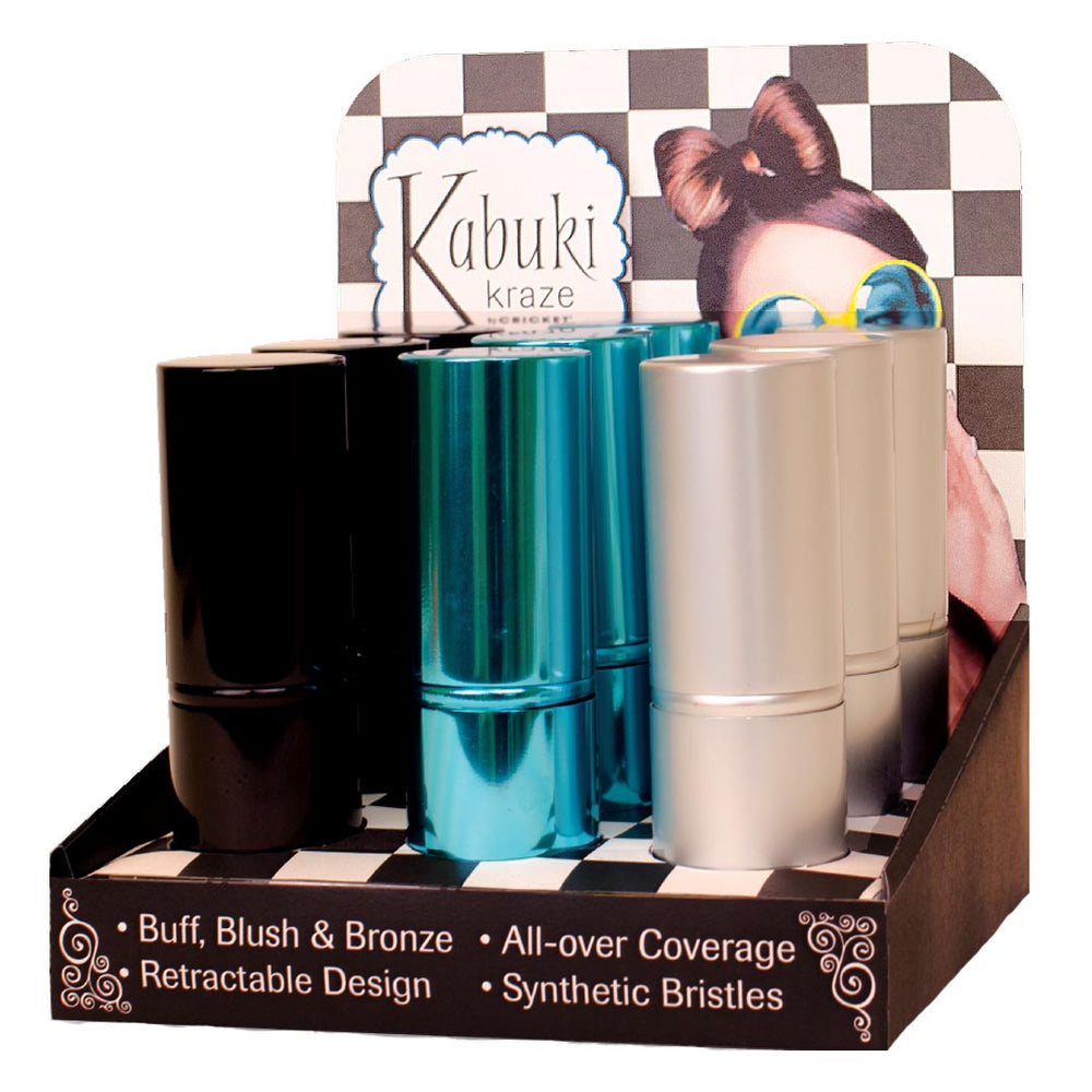 Kabuki Makeup Brush 9PC Display
