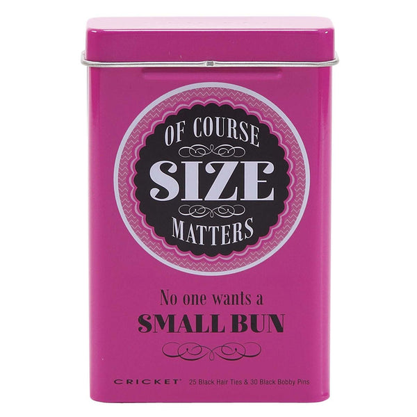 Size Matters Hair Ties & Bobby Pins Tin