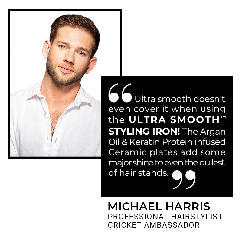 Ultra Smooth Styling Iron Black