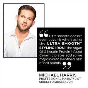 Ultra Smooth Styling Iron Black