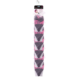 Static Free Brocade Beauty Caps 6 Piece Display