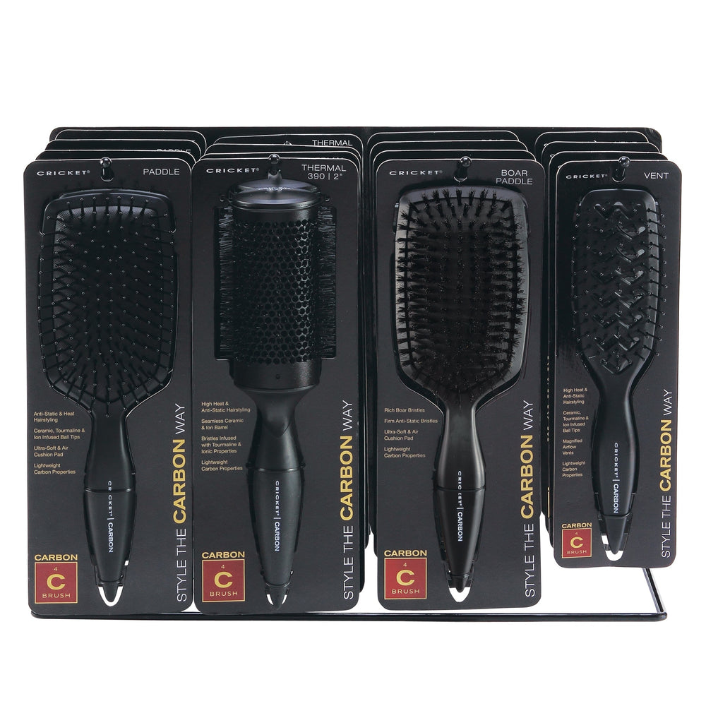Carbon Brush 16 Piece Display