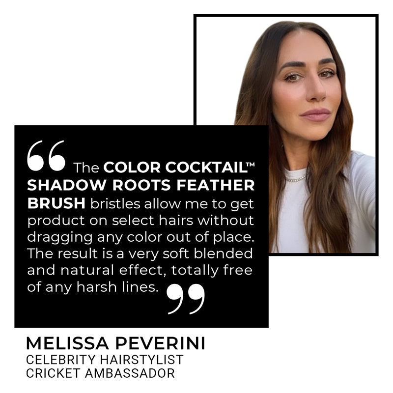 Color Cocktail Shadow Roots Feather Brush