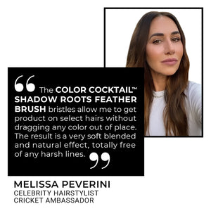 Color Cocktail Shadow Roots Feather Brush