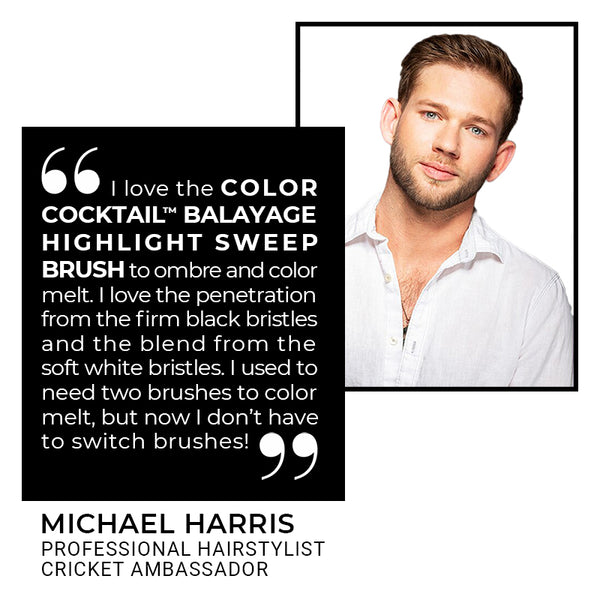 Color Cocktail Balayage Highlight Sweep Brush