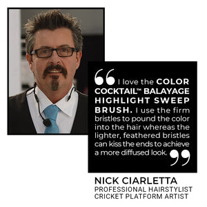 Color Cocktail Balayage Highlight Sweep Brush