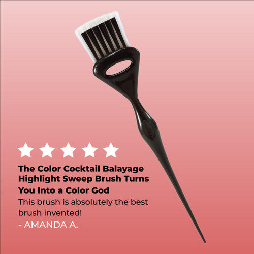 Color Cocktail Balayage Highlight Sweep Brush