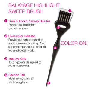 Color Cocktail Balayage Highlight Sweep Brush