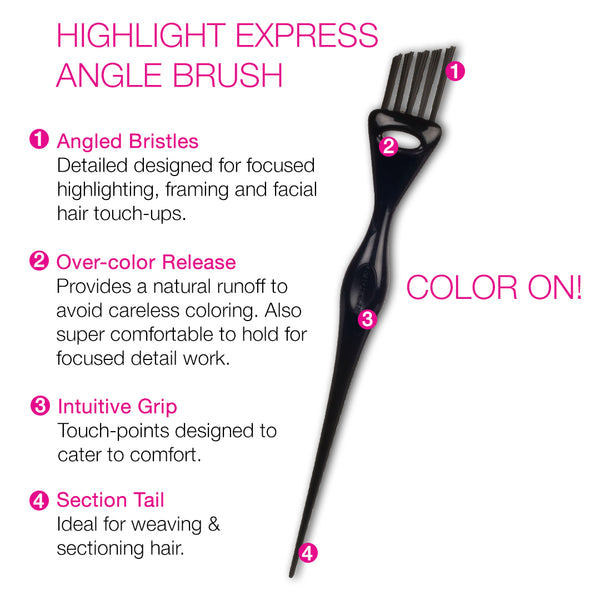 Color Cocktail Highlight Express Angle Brush