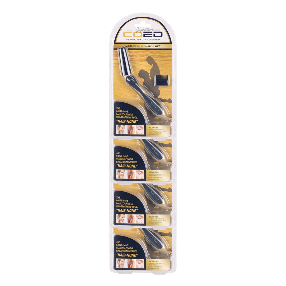 COED Personal Trimmer 4 Piece Clip Strip