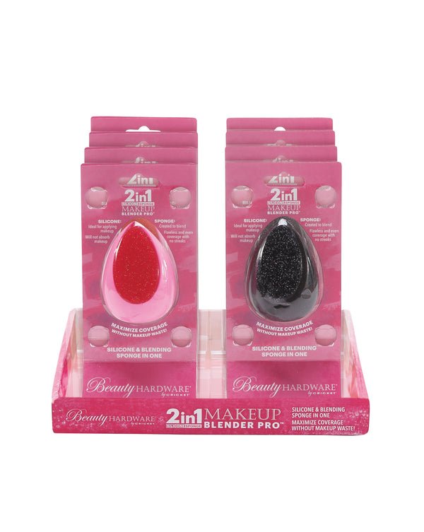 Beauty Hardware 2-in-1 Makeup Blender Pro 8 Piece Display