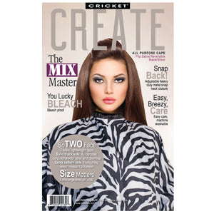 Flip Zebra Reversible All Purpose Cape Black & Silver