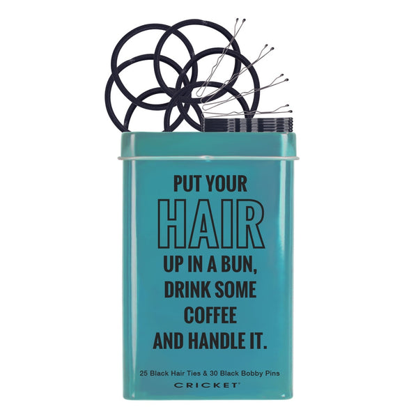 Handle It Tin/Bobby Pins & Hair Ties