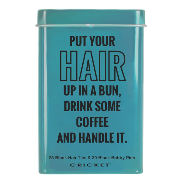 Handle It Tin/Bobby Pins & Hair Ties