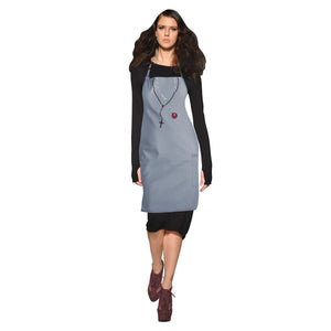 Runway Report Apron Slate