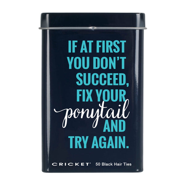 Fix Your Ponytail Tin