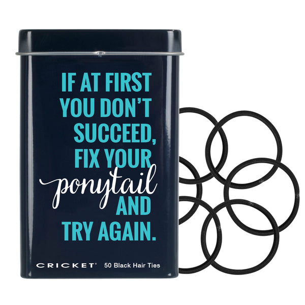 Fix Your Ponytail Tin